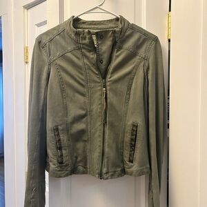 Anthropologie Olive Green Jacket